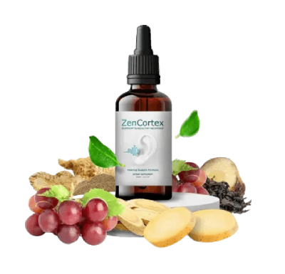 ZenCortex bottle with natural ingredients
